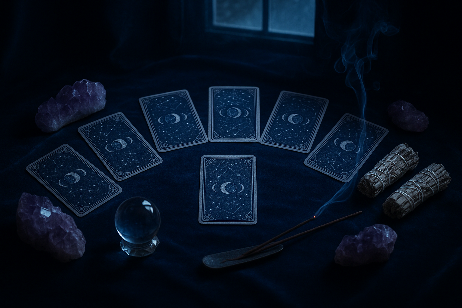 7 card tarot spead